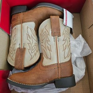 Brown Justin cowboy boots size 9C